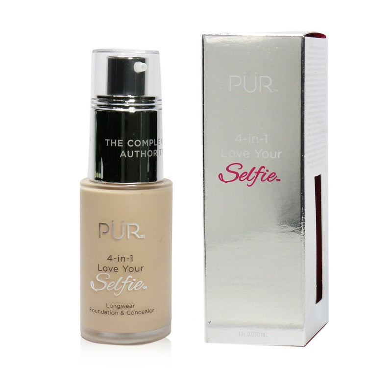 PUR (PurMinerals) 4 in 1 Love Your Selfie Longwear Foundation & Concealer - #LP1 Porcelain (Very Fair Skin With Pink Undertones)  30ml/1oz