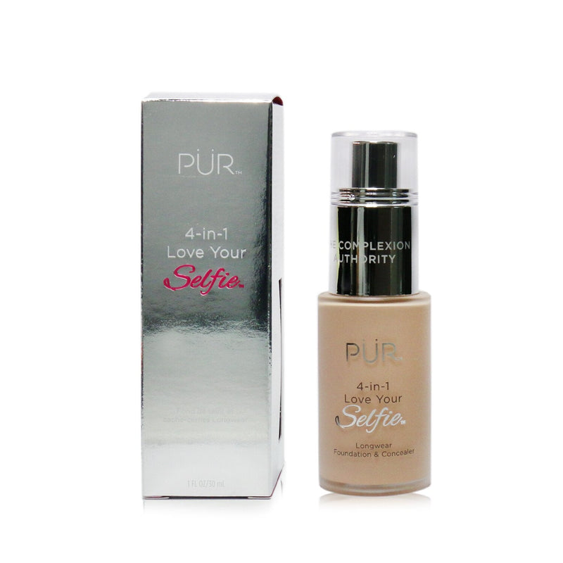 PUR (PurMinerals) 4 in 1 Love Your Selfie Longwear Foundation & Concealer - #LP4 Vanilla (Fair Skin With Pink Undertones)  30ml/1oz