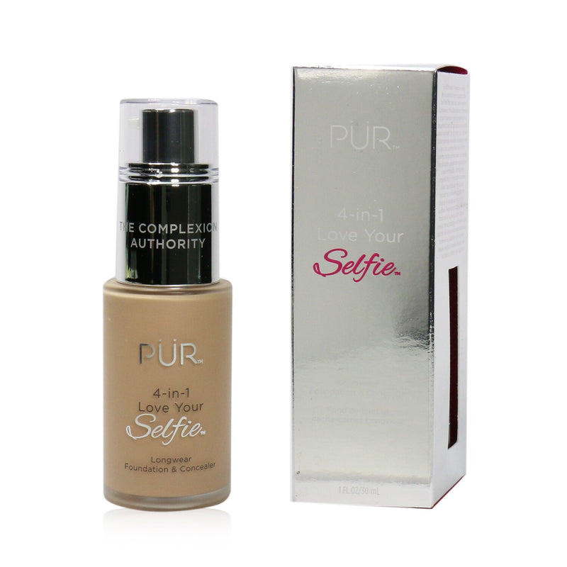 PUR (PurMinerals) 4 in 1 Love Your Selfie Longwear Foundation & Concealer - #LP6 Light Nude (Light Skin With Pink Undertones)  30ml/1oz