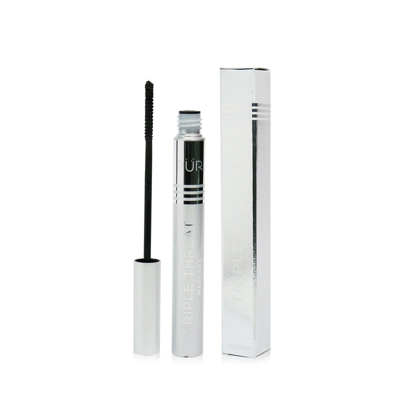 PUR (PurMinerals) Triple Threat Slimline Mascara - # Black 