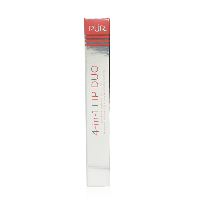 PUR (PurMinerals) 4 in 1 Lip Duo  (Dual Ended Matte Lipstick + Lip Oil) - # Girl Crush 