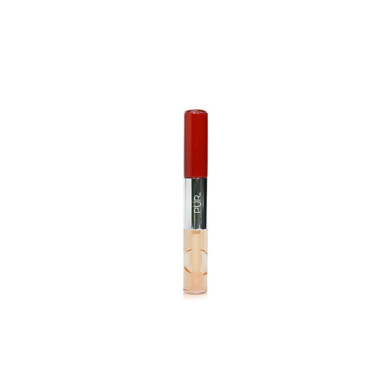 PUR (PurMinerals) 4 in 1 Lip Duo  (Dual Ended Matte Lipstick + Lip Oil) - # Single 4 Tonight 