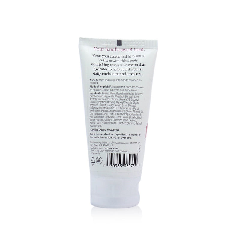 Derma E Rosehip & Almond Protecting Shea Hand And Cuticle Cream 