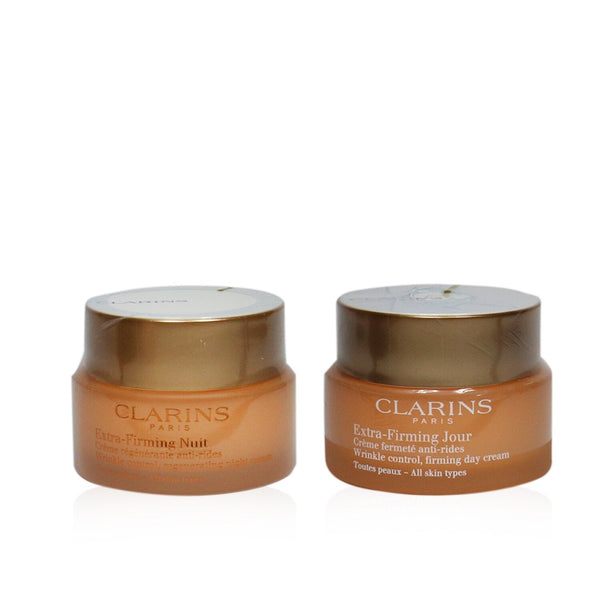 Clarins Extra-Firming Partners (All Skin Types): Firming Day Cream 50ml/1.7oz+ Firming Night Cream 50ml/1.7oz 