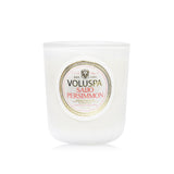 Voluspa 3 Wick Decorative Tin Candle - Saijo Persimmon 