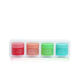 Laneige Lip Sleeping Mask Mini Kit (4 Scented Collections): Berry, Grapefruit, Apple Lime, Mint Choco  4pcs