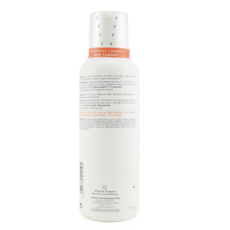 Avene XeraCalm A.D Lipid-Replenishing Cream - For Dry Skin Prone to Atopic Dermatitis or Itching  400ml/13.5oz