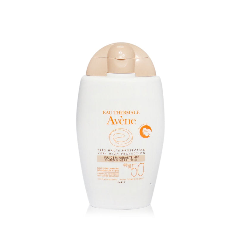 Avene Very High Protection Tinted Mineral Fluid SPF 50+ - For Sensitive & Intolerant Skin 