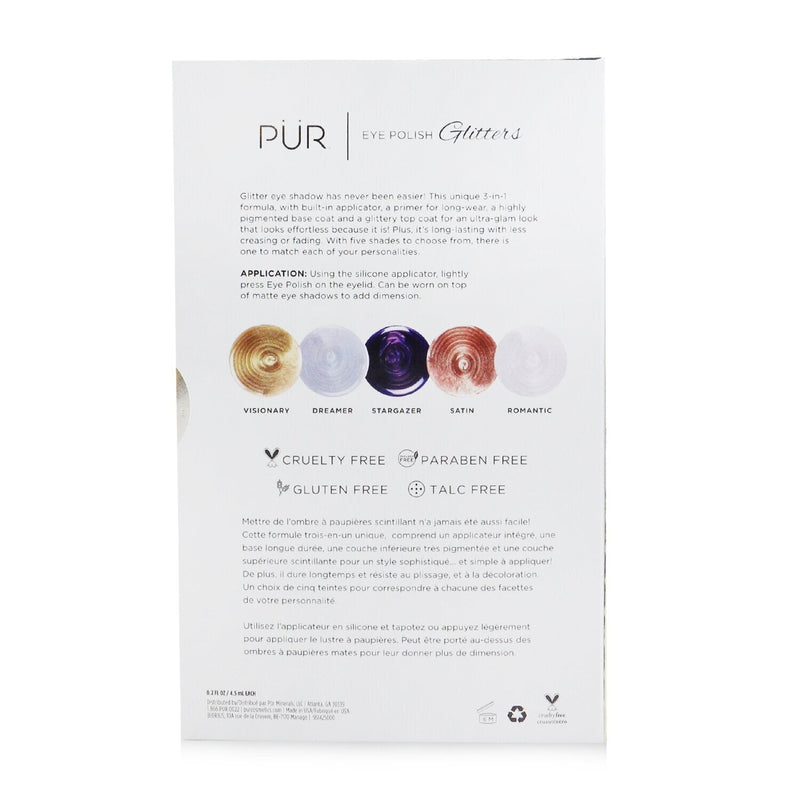 PUR (PurMinerals) 5 Piece Eye Polish Glitters Kit  5pcs