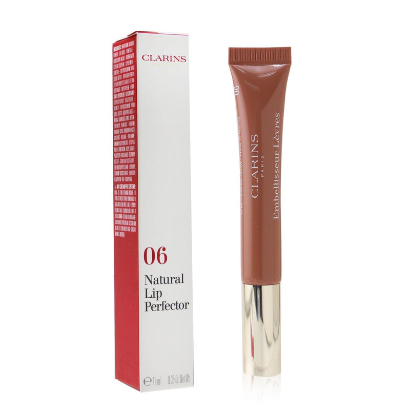 Clarins Natural Lip Perfector - # 06 Rosewood Shimmer  12ml/0.35oz