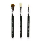 Sigma Beauty Glam 'N Go Mini Eye Brush Set (3x Brushes + 1x Bag)  3pcs+1bag