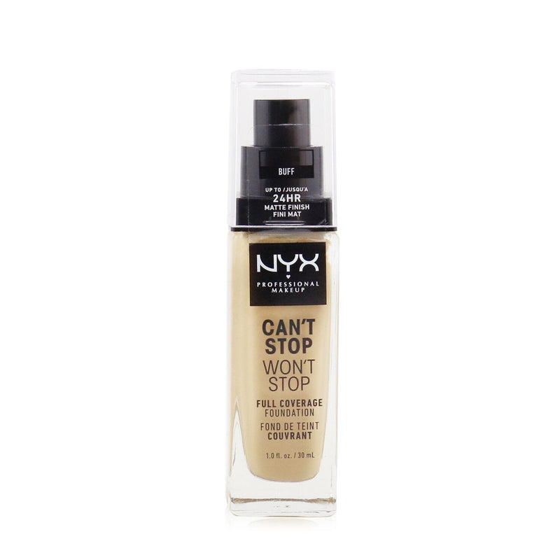 NYX Can't Stop Won't Stop Full Coverage Foundation - # Buff 