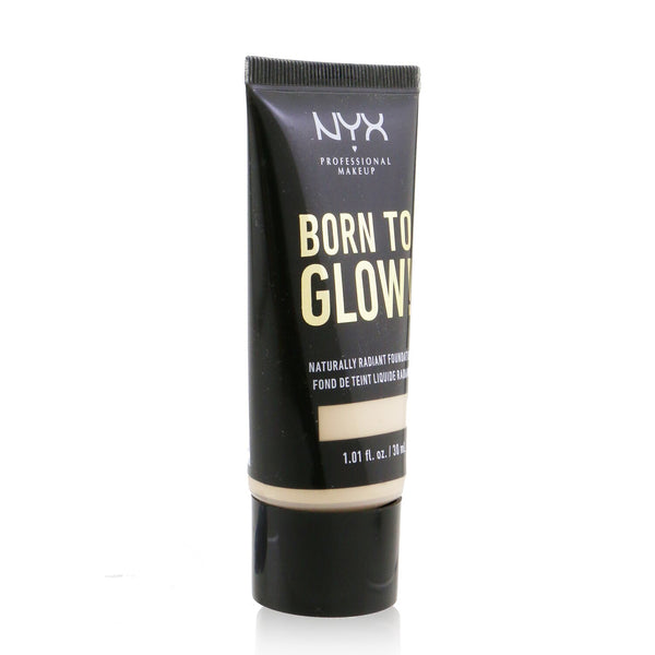 NYX Born To Glow! Naturally Radiant Foundation - # Light Porcelain  30ml/1.01oz