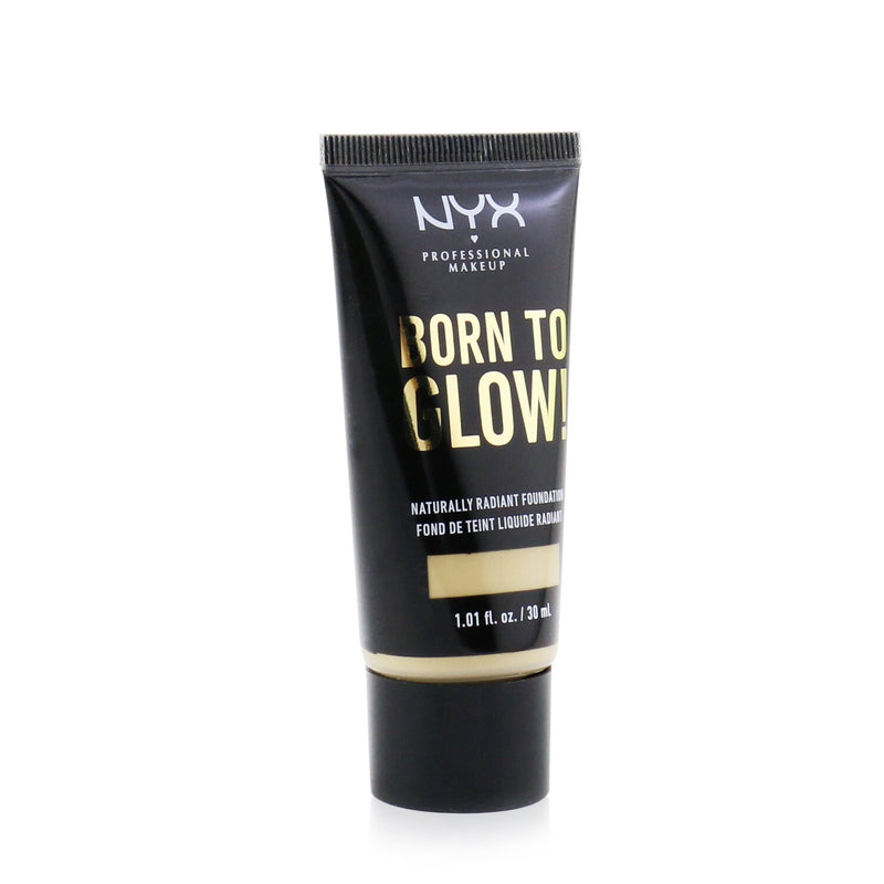 NYX Born To Glow! Naturally Radiant Foundation - # Nude  30ml/1.01oz