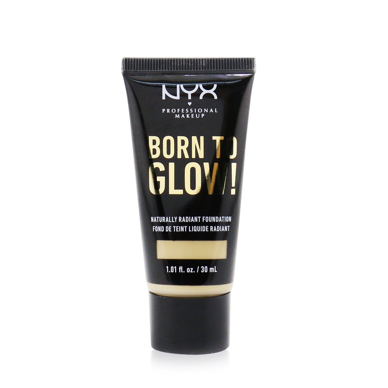 NYX Born To Glow! Naturally Radiant Foundation - # Light Porcelain  30ml/1.01oz