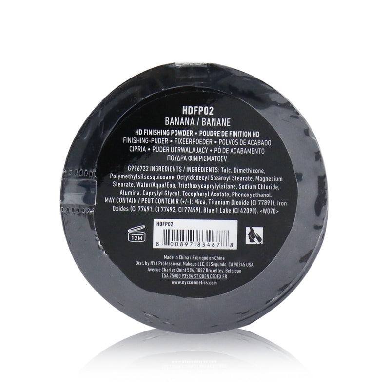 NYX HD Finishing Powder - # Banana  8g/0.28oz