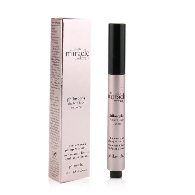 Philosophy Ultimate Miracle Worker Fix Lip Serum Stick - Plump & Smooth 