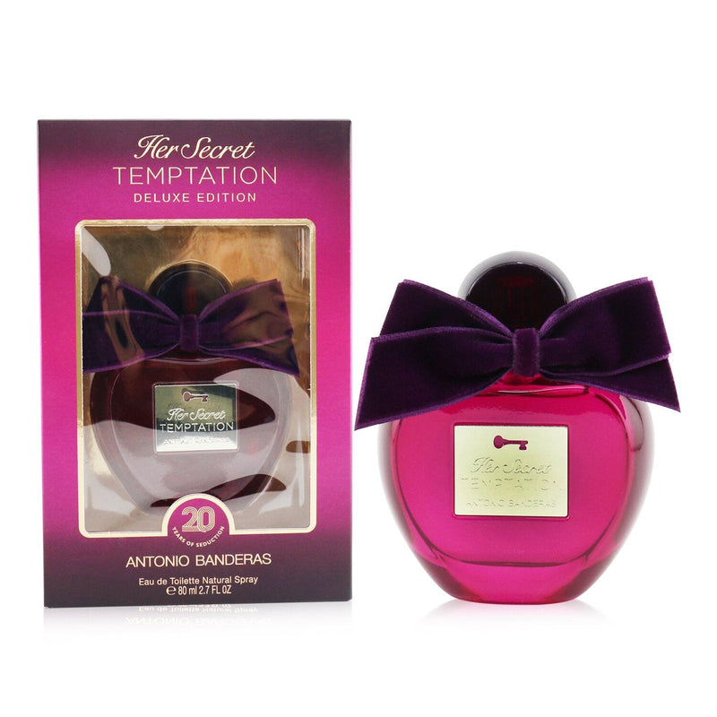 Antonio Banderas Her Secret Temptation Eau De Toilette Spray (Deluxe Edition) 