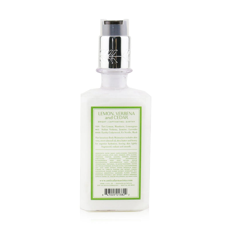 Antica Farmacista Body Moisturizer - Lemon, Verbena & Cedar 