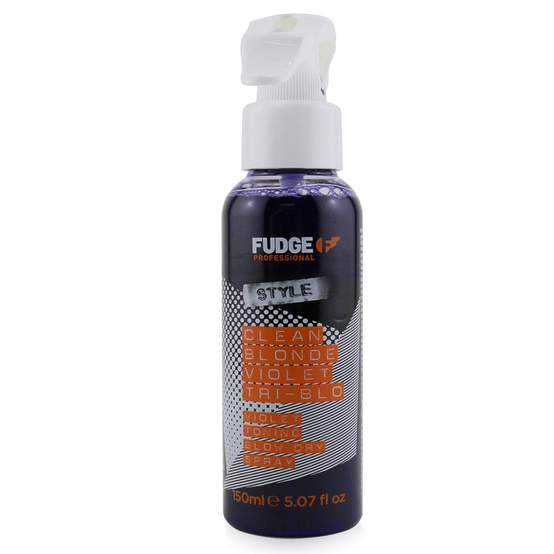 Fudge Style Clean Blonde Violet Tri-Blo (Violet Toning Blow Dry Spray)  150ml/5.07oz