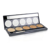 Cinema Secrets Ultimate Foundation 5 In 1 Pro Palette - # 400 Series (Medium Peach Beige Undertones) 