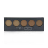 Cinema Secrets Ultimate Foundation 5 In 1 Pro Palette - # 400 Series (Medium Peach Beige Undertones) 