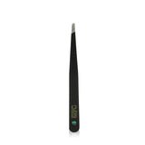 Rubis Tweezers Classic Swarovski - # Black With Emerald Swarovski Gem