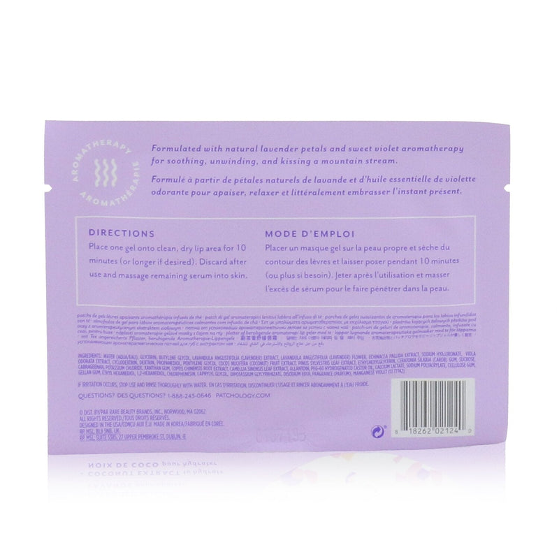 Patchology Moodpatch - Keep Smiling Soothing Tea-Infused Aromatherapy Lip Gels (Sweet Violet+Lavender+Coconut Extract) 