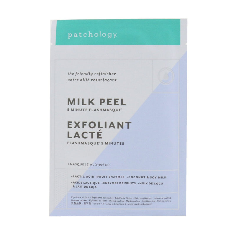 Patchology FlashMasque 5 Minute Sheet Mask - Perfect Weekend Sheet Mask Kit: (Hydrate, Illuminate, Milk Peel)  3pcs