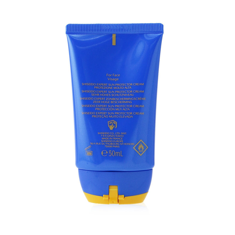 Shiseido Expert Sun Protector Face Cream SPF 50+ UVA (Very High Protection, Very Water-Resistant) 