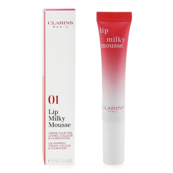 Clarins Milky Mousse Lips - # 01 Milky Strawberry  10ml/0.3oz