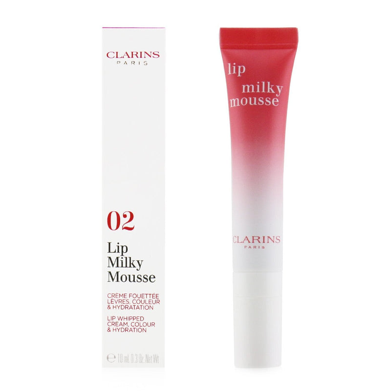 Clarins Milky Mousse Lips - # 02 Milky Peach  10ml/0.3oz