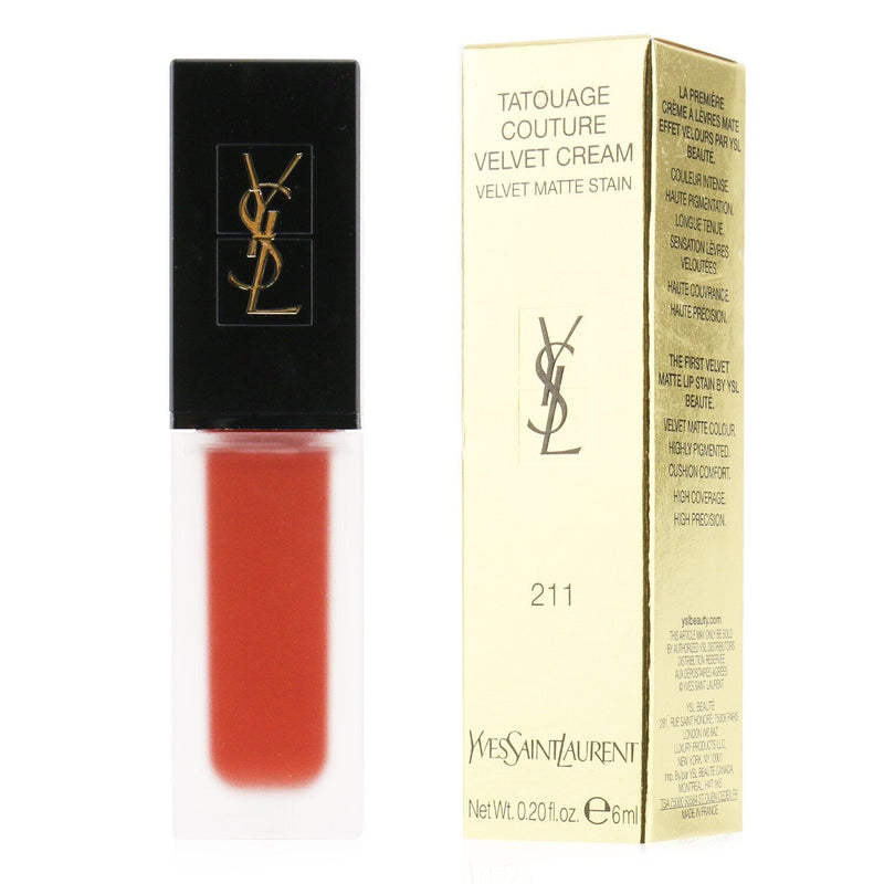 Yves Saint Laurent Tatouage Couture Velvet Cream Velvet Matte Stain - # 211 Chili Incitement 