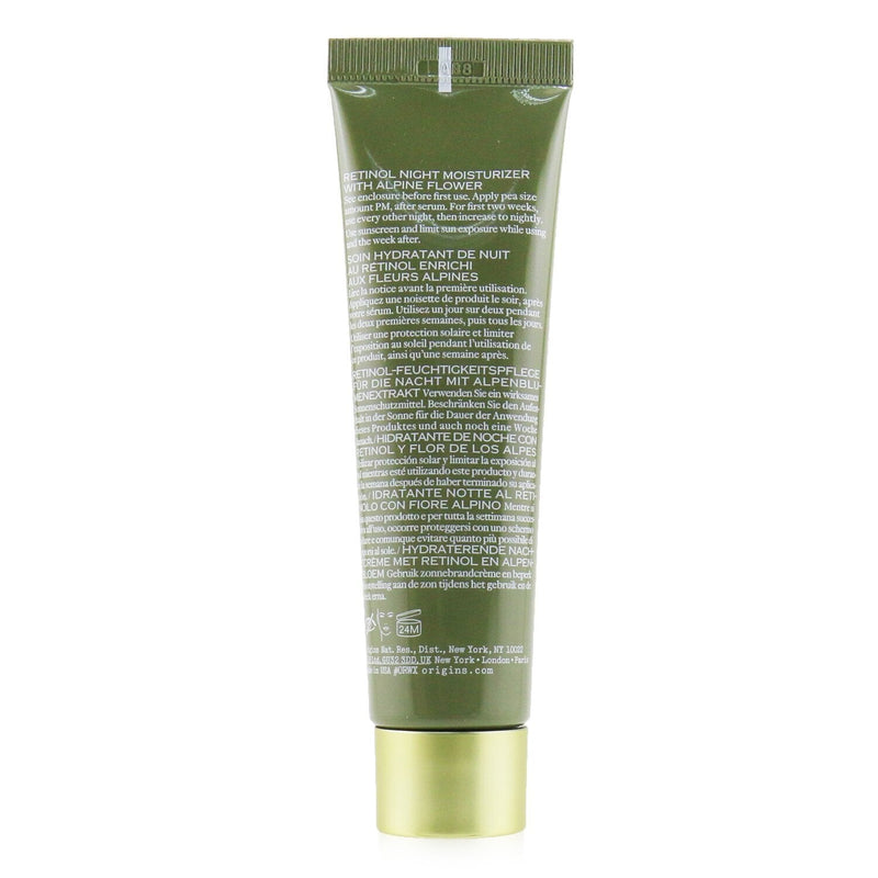 Origins Plantscription Retinol Night Moisturizer With Alpine Flower 