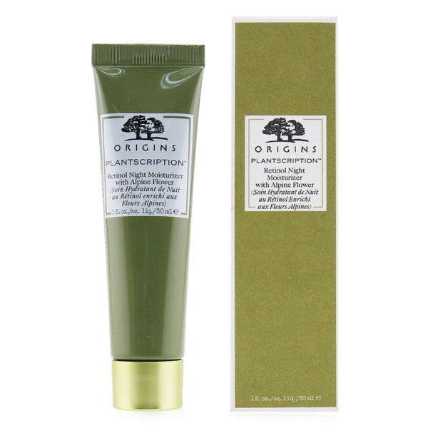 Origins Plantscription Retinol Night Moisturizer With Alpine Flower 