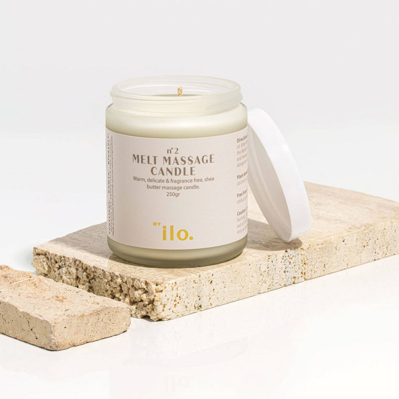 My ilo Melt Massage Candle- Unscented