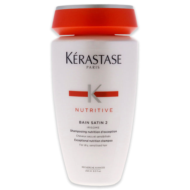 Kerastase Nutritive Bain Satin 2 Shampoo by Kerastase for Unisex - 8.5 oz Shampoo