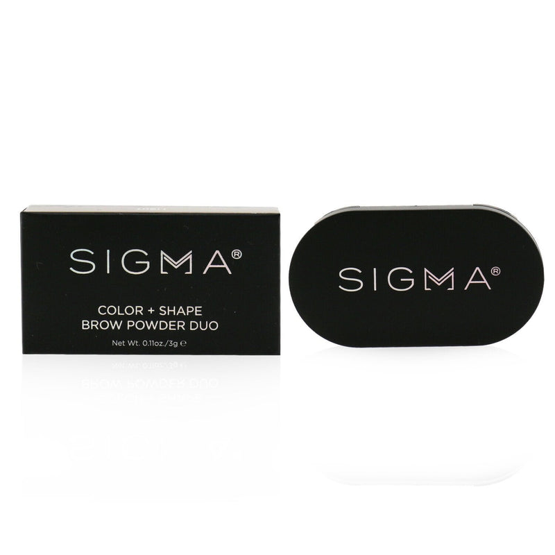 Sigma Beauty Color + Shape Brow Powder Duo - # Light  3g/0.11oz