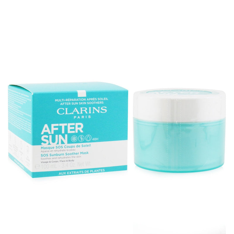 Clarins After Sun SOS Sunburn Soother Mask - For Face & Body 