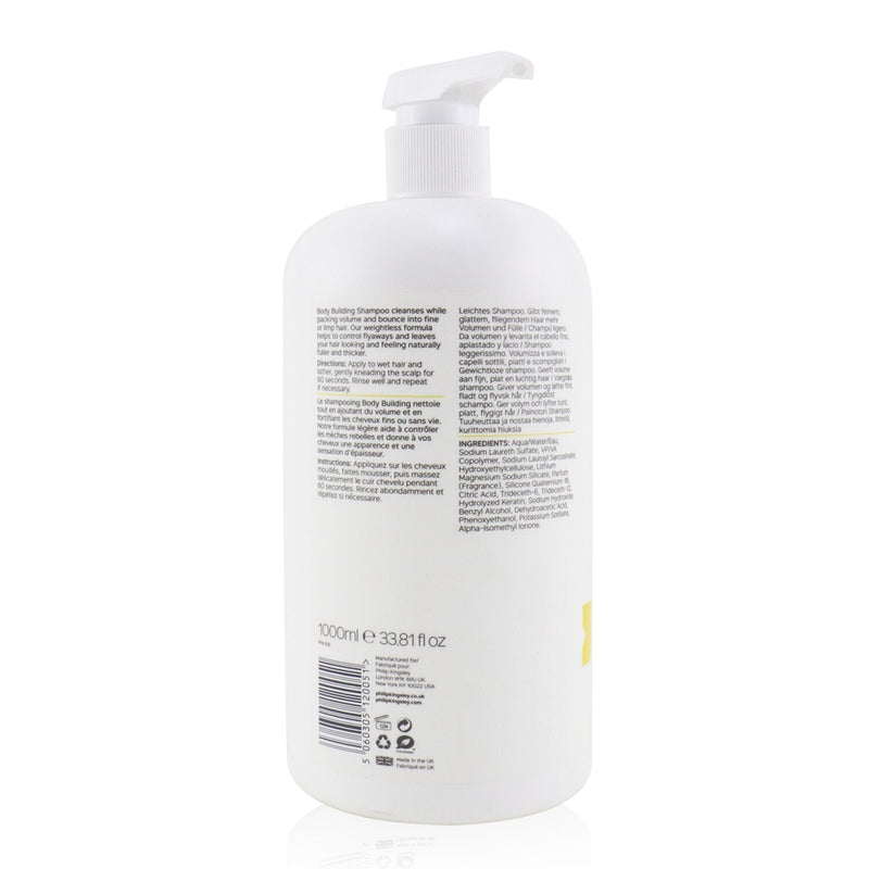 Philip Kingsley Body Building Weightless Shampoo (Volumises and Lifts Fine, Flat, Flyaway Hair)  1000ml/33.81oz