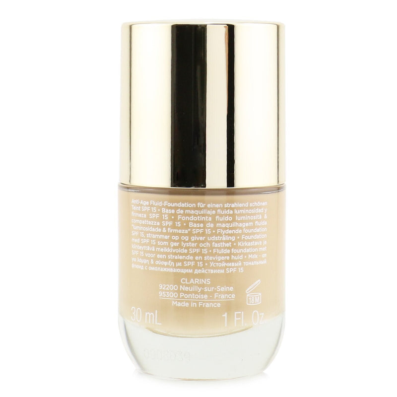 Clarins Everlasting Youth Fluid Illuminating & Firming Foundation SPF 15 - # 109 Wheat  30ml/1oz