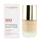 Clarins Everlasting Youth Fluid Illuminating & Firming Foundation SPF 15 - # 109 Wheat 