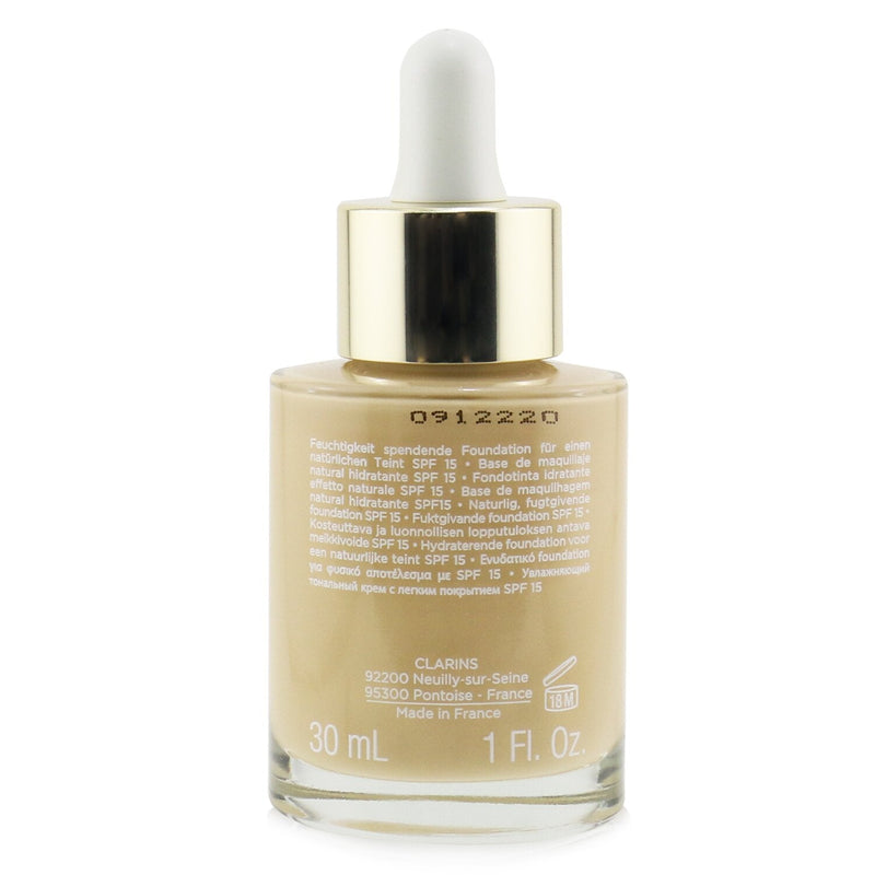 Clarins Skin Illusion Natural Hydrating Foundation SPF 15 # 110 Honey (Box Slightly Damaged) 