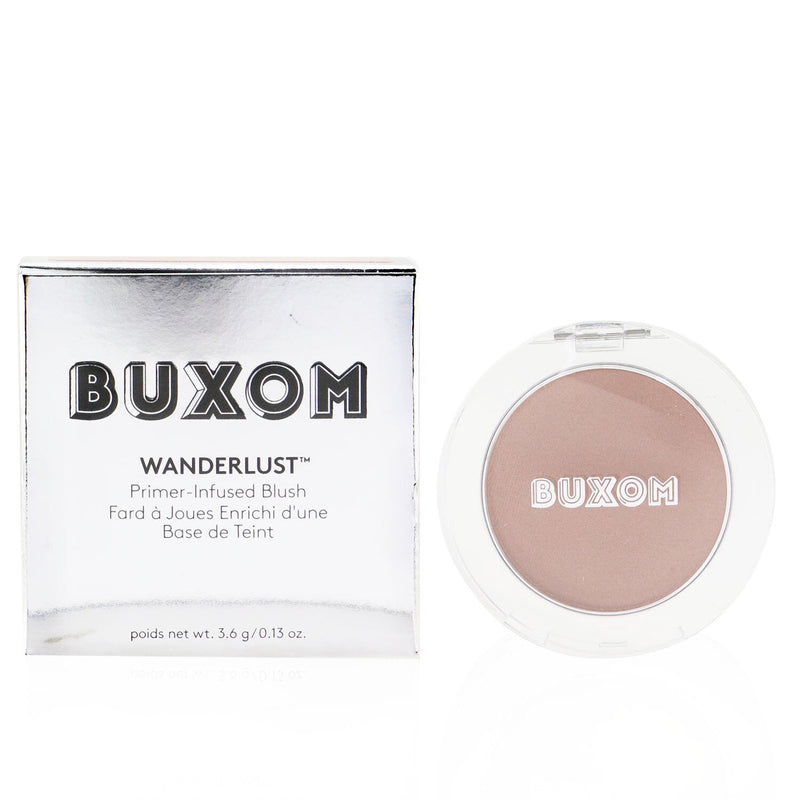 Buxom Wanderlust Primer Infused Blush - # Seychelles (Bronze)  3.6g/0.13oz