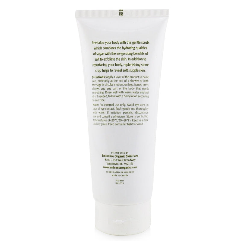 Eminence Stone Crop Revitalizing Body Scrub 