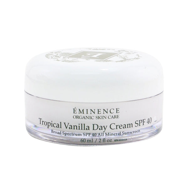 Eminence Tropical Vanilla Day Cream SPF 40  60ml/2oz