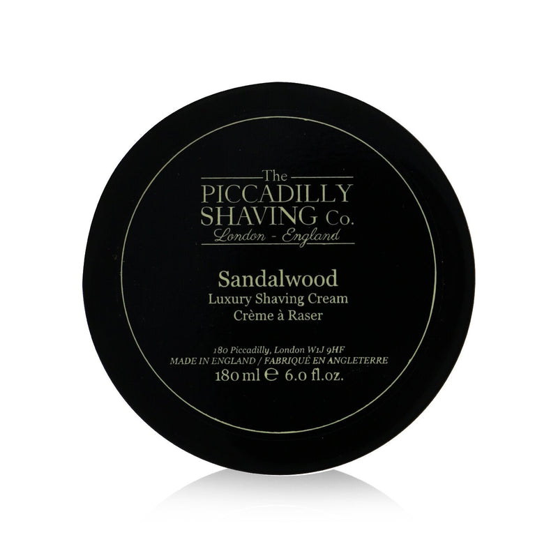 The Piccadilly Shaving Co. Sandalwood Luxury Shaving Cream 