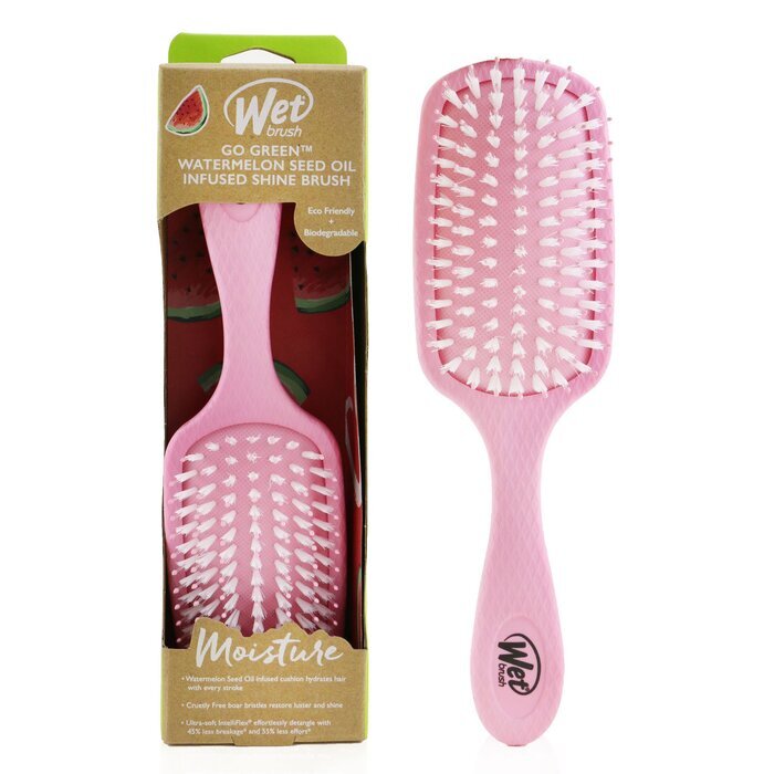 Wet Brush Go Green Oil Infused Shine Enhancer - # Watermelon Seed Oil 1pc