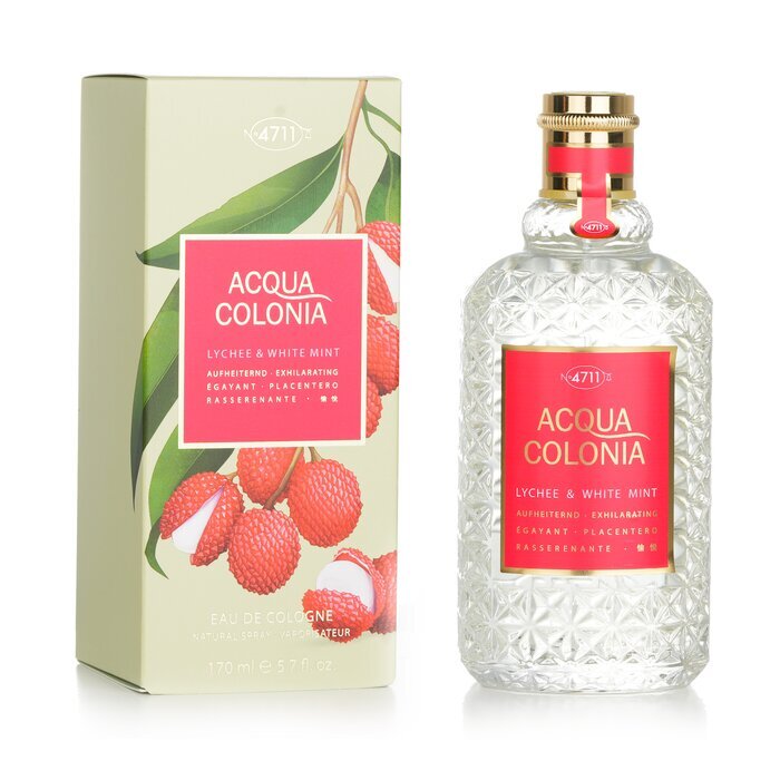 4711 Acqua Colonia Lychee & White Mint Eau De Cologne Spray 170ml/5.7oz