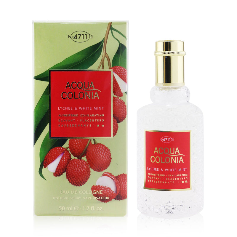 4711 Acqua Colonia Lychee & White Mint Eau De Cologne Spray  50ml/1.7oz